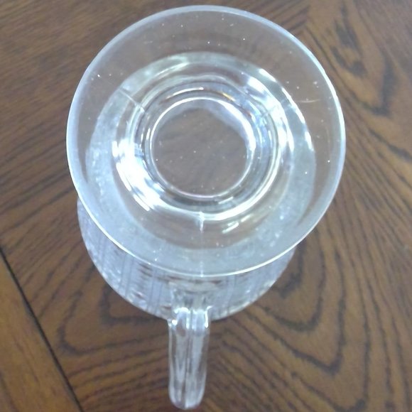 McKee and Brothers Cane Glass Pitcher - Picture 4 of 9